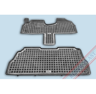 Alfombrillas Goma Negra Peugeot 806 1994 - 2002 2-Piezas