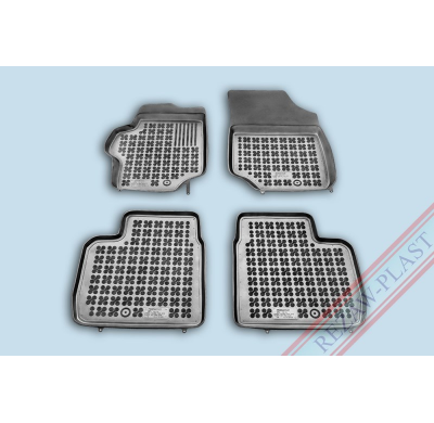 Alfombrillas Goma Negra Peugeot 301 Desde 2012 4-Piezas