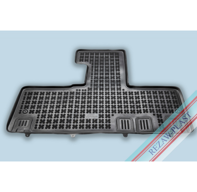 Alfombrillas Caucho Color Negro Con Clips Citroen Spacetourer; , Medio (2ª Segunda Fila De Asientos)  2016- 1 Piezas