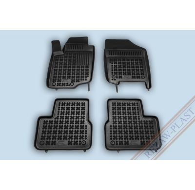 Alfombrillas Goma Negra Peugeot 207 Desde 2006 Con Extintor De Fuegos 4-Piezas