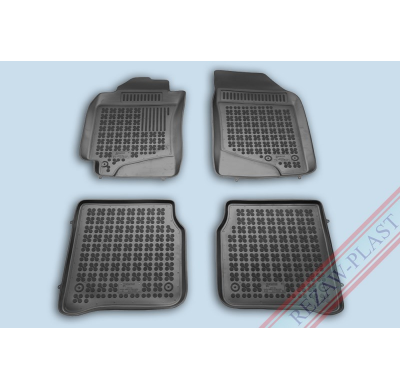 Alfombrillas Goma Negra Toyota Corolla 05/1995-12/2000 4-Piezas