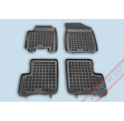 Alfombrillas Goma Negra Toyota Yaris 5p 1998 - 2005 4-Piezas