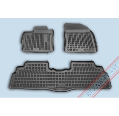Alfombrillas Goma Negra Toyota Verso Desde 2009 3-Piezas