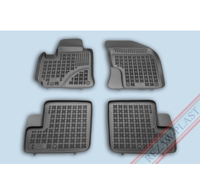 Alfombrillas Goma Negra Toyota Rav4  2000-2005 5p 4-Piezas