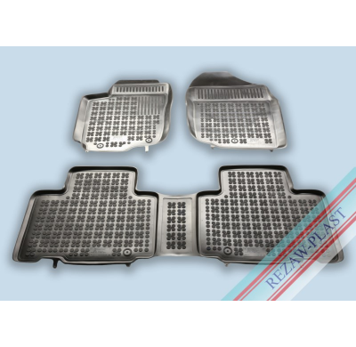 Alfombrillas Goma Negra Toyota Rav4 Iv Desde 2013 3-Piezas