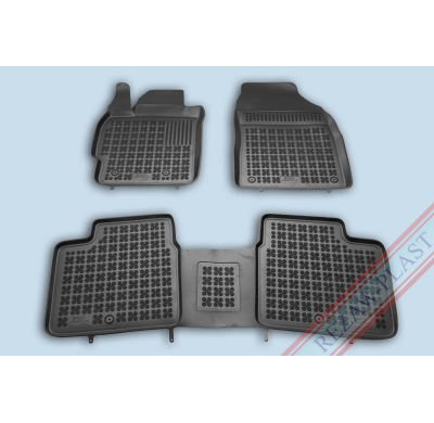 Alfombrillas Goma Negra Toyota Corolla  Xi Desde 2013 3-Piezas