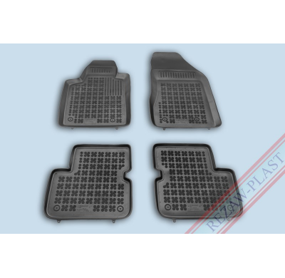 Alfombrillas Goma Negra Fiat Bravo Ii Desde 2007 4-Piezas