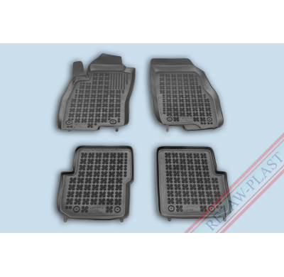Alfombrillas Goma Negra Fiat Punto Evo Desde 2009 4-Piezas