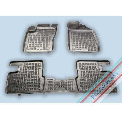 Alfombrillas Caucho Color Negro Con Clips Fiat Tipo Desde 2015 3 Piezas