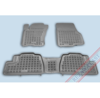 Alfombrillas Goma Negra Mercedes W163 1998-2005 3-Piezas