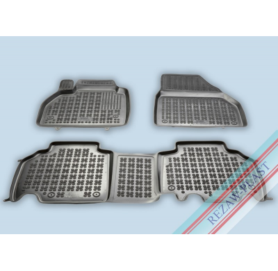 Alfombrillas Goma Negra Mercedes Citan Desde 2012 3-Piezas