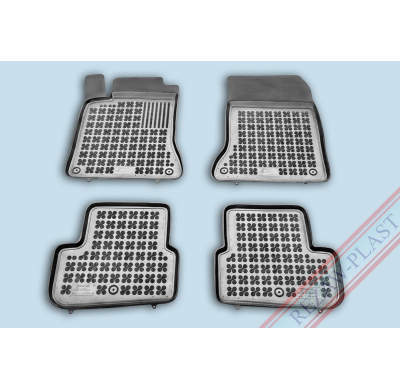 Alfombrillas Goma Negra Mercedes Cla Desde 2013 4-Piezas