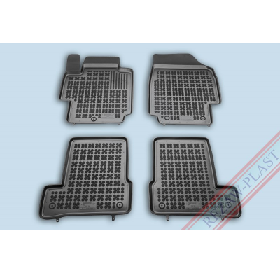 Alfombrillas Goma Negra Nissan Micra Iii K12 2002-2007 4-Piezas