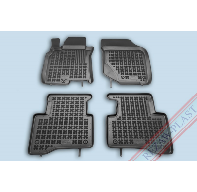Alfombrillas Goma Negra Nissan X-Trail I 2001-2007 4-Piezas