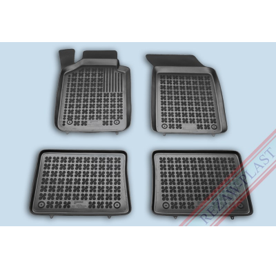 Alfombrillas Goma Negra Renault Thalia Ii Desde 09/2008 4-Piezas