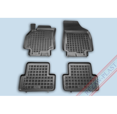 Alfombrillas Goma Negra Renault Fluence Desde 2009 4-Piezas