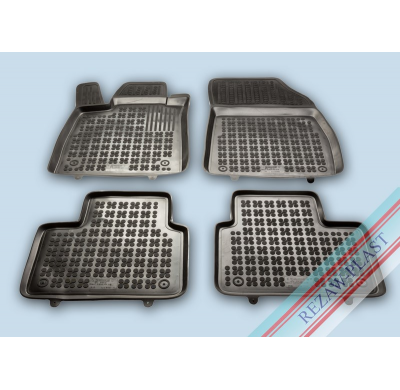 Alfombrillas Caucho Color Negro Con Clips Renault Talisman  Desde 2015 4-Piezas
