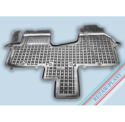 Alfombrillas Caucho Color Negro Con Clips Fiat Talento - Frente Para 2 Personas (1 Fila De Asientos) Con Material Adicional En