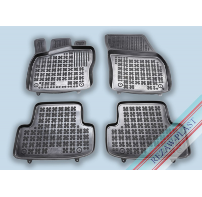 Alfombrillas Caucho Color Negro Con Clips Seat Ateca Desde 2016 4 Piezas