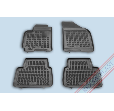 Alfombrillas Goma Negra Chevrolet Lacetti 2003-2008 4-Piezas