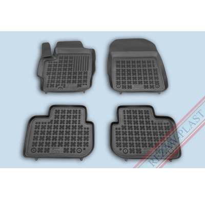 Alfombrillas Goma Negra Mitsubishi Colt 3p Desde 2004 4-Piezas