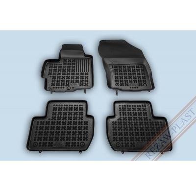 Alfombrillas Goma Negra Peugeot 4007 Desde 2008 4-Piezas