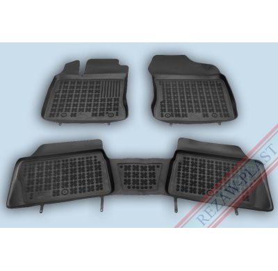 Alfombrillas Goma Negra Lexus Ct 200h   Desde 2011 3-Piezas