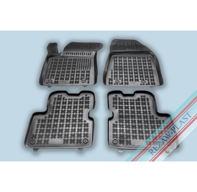 Alfombrillas Caucho Color Negro Con Clips Alfa Romeo Giulietta  2010- 4 Piezas