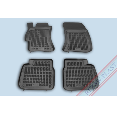 Alfombrillas Goma Negra Subaru Legacy Iv Desde 2004-2009 4-Piezas