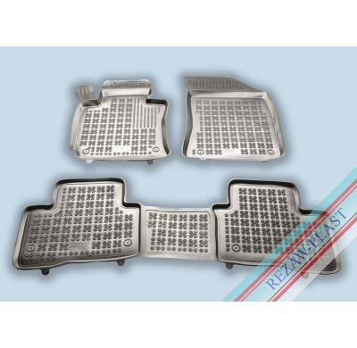 Alfombrillas Caucho Color Negro Con Clips Ssangyong Tivoli Desde 2015 3 Piezas