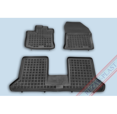Alfombrillas Goma Negra Renault Dacia Dokker Desde 2012 3-Piezas