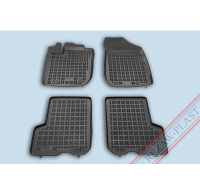 Alfombrillas Goma Negra Renault Dacia Logan Sedan,  Station Wagon Desde 2013 4-Piezas