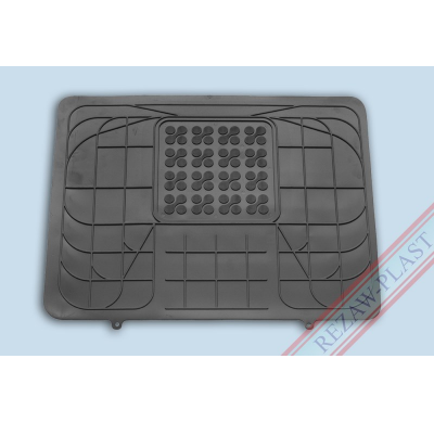 Alfombrillas Goma Caucho Negra Alfombrilla Central Universal 203501