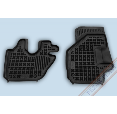 Alfombrillas Goma Negra Isuzu Elf Vi N-Series L  Desde 2006 2-Piezas