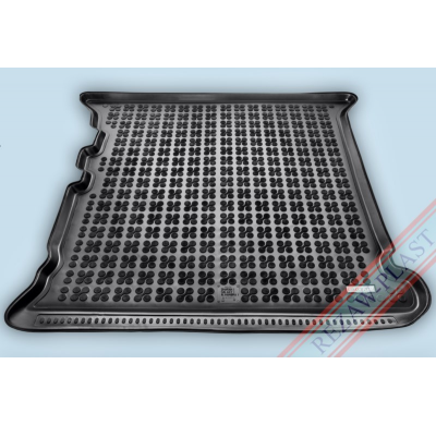 Alfombra / Cubeta De Maletero En Goma Negra Seat Alhambra Van 5 Plazas - 1996 - 2010