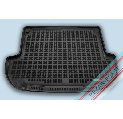 Alfombra / Cubeta De Maletero En Goma Negra Hyundai Santa Fe - 2006  2012