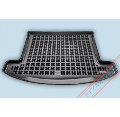 Alfombra / Cubeta De Maletero En Goma Negra Kia Carens 7 Plazas - Desde  2013