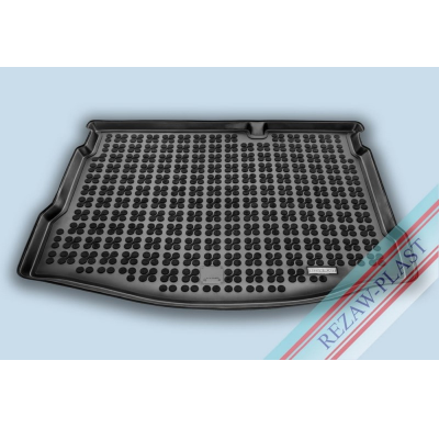 Alfombra / Cubeta De Maletero En Goma Negra Nissan Qashqai 5 Plazas -  2007  2014