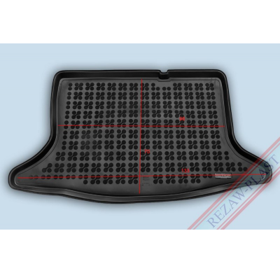 Alfombra / Cubeta De Maletero En Goma Negra Nissan Pulsar - Desde 2014