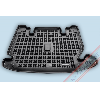 Alfombra / Cubeta De Maletero En Goma Negra Renault Dacia Lodgy 7 Plazas - Desde  2012