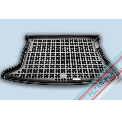 Alfombra / Cubeta De Maletero En Goma Negra Toyota Auris Hatchback 3p, 5p - 2007 - 2012