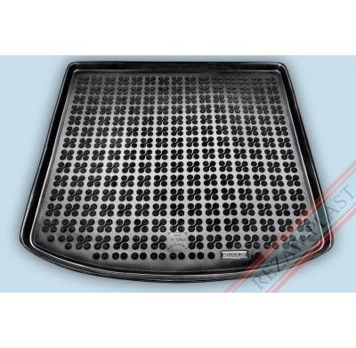 Alfombra / Cubeta De Maletero En Goma Negra Vw Touran Ii - Desde 2010