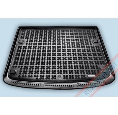 Alfombra / Cubeta De Maletero En Goma Negra Vw Touareg 5 Plazas - 2003 - 2010