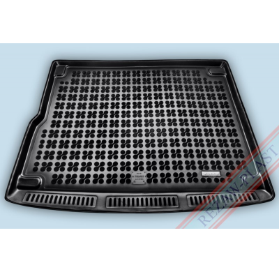 Alfombra / Cubeta De Maletero En Goma Negra Vw Touareg 5 Plazas - Desde    2010