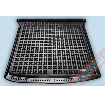 Alfombra / Cubeta De Maletero En Goma Negra Seat Alhambra Van 7 Plazas(Con 3ª Fila De Plazas Plegada) - Desde    2010