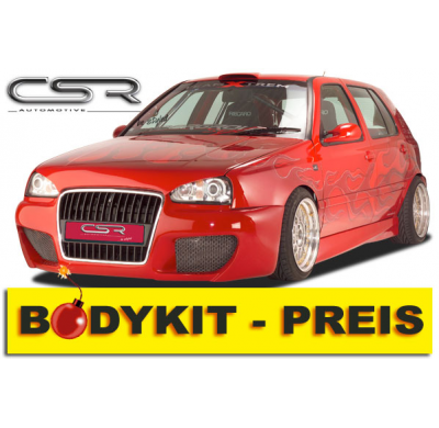 KIT CARROCERIA VW Golf 3 Kit carroceria (P. Delantero, P. Trasero, Taloneras, *Otros (*Consultar) ) Referencias incluidas FSK107