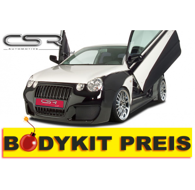 KIT CARROCERIA VW Polo 9N Kit carroceria (P. Delantero, P. Trasero, Taloneras, *Otros (*Consultar) ) Referencias incluidas FSK13
