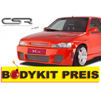 KIT CARROCERIA Ford Escort Kit carroceria (P. Delantero, P. Trasero, Taloneras, *Otros (*Consultar) ) Referencias incluidas FSK0