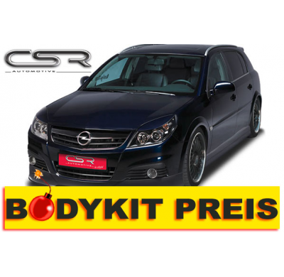 KIT CARROCERIA Opel  Signum Kit carroceria (P. Delantero, P. Trasero, Taloneras, *Otros (*Consultar) ) Referencias incluidas FA0