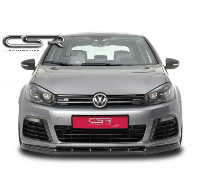 Spoiler añadido delantero imitacion carbono VW Golf 6 R CSL002-C